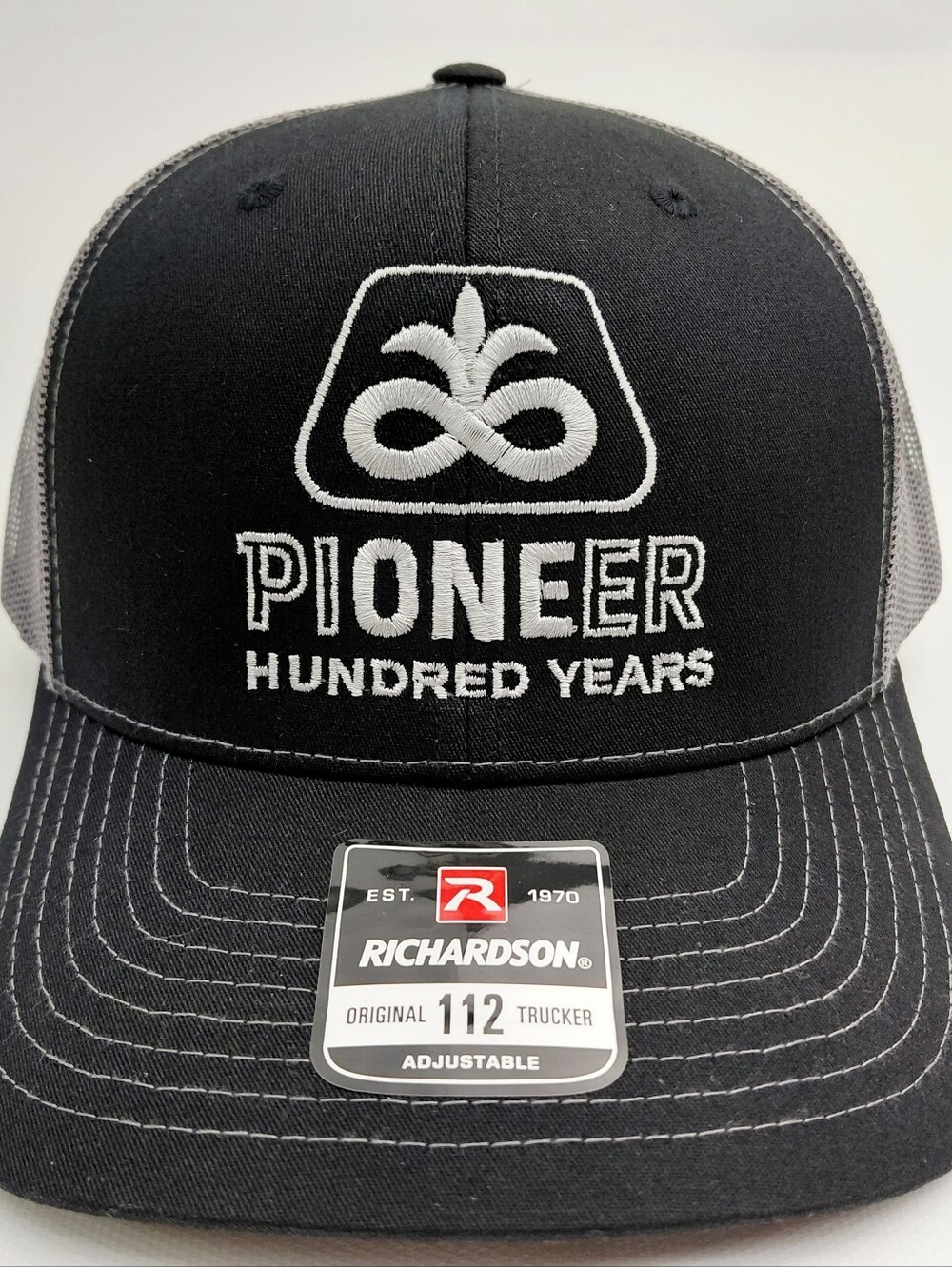Pioneer Seed Richardson 112 Trucker Mesh Snapback Hat Cap Embroidered